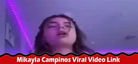 Mikayla campinos video link twitter - Mikayla Campinos videos install link. Mikayla Campino’s videos were posted on many platforms but later they were deleted by the authorities. The video involves offensive content so due to privacy the video has been removed. ... Several Twitter accounts have posted the link to Mikayla’s viral video, you can directly grab the links. …